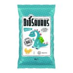 MCLLOYDS Царевичен снакс Biosaurus, печен, с морска сол, БИО, без глутен, 50 гр.